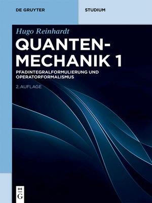 cover image of Pfadintegralformulierung und Operatorformalismus